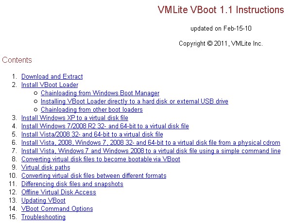 Скриншот 4 программы VMLite VBoot