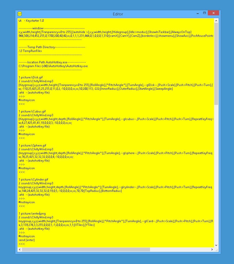 Скриншот 4 программы keystarter