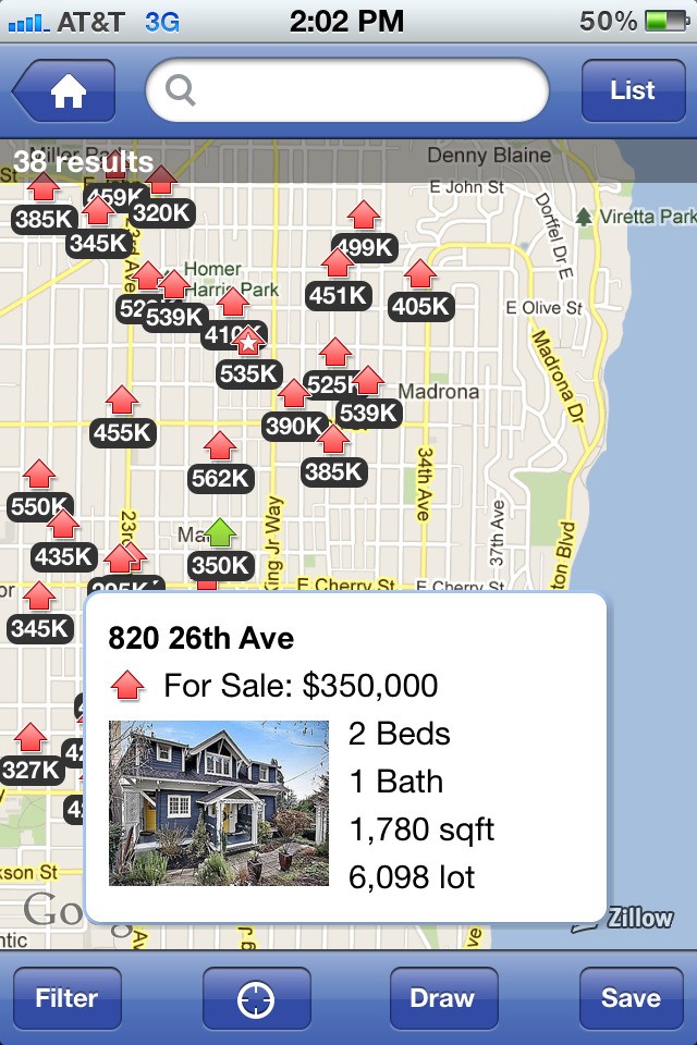 Скриншот 6 программы Zillow