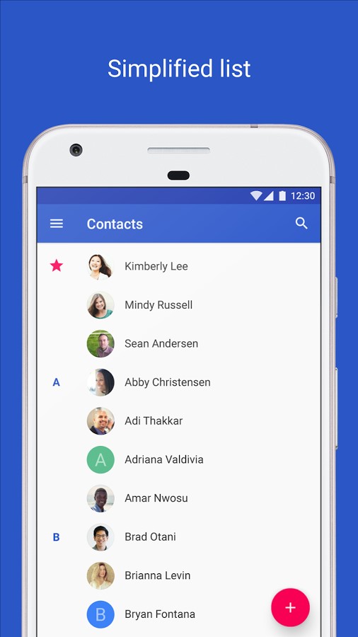 Скриншот 6 программы Google Contacts