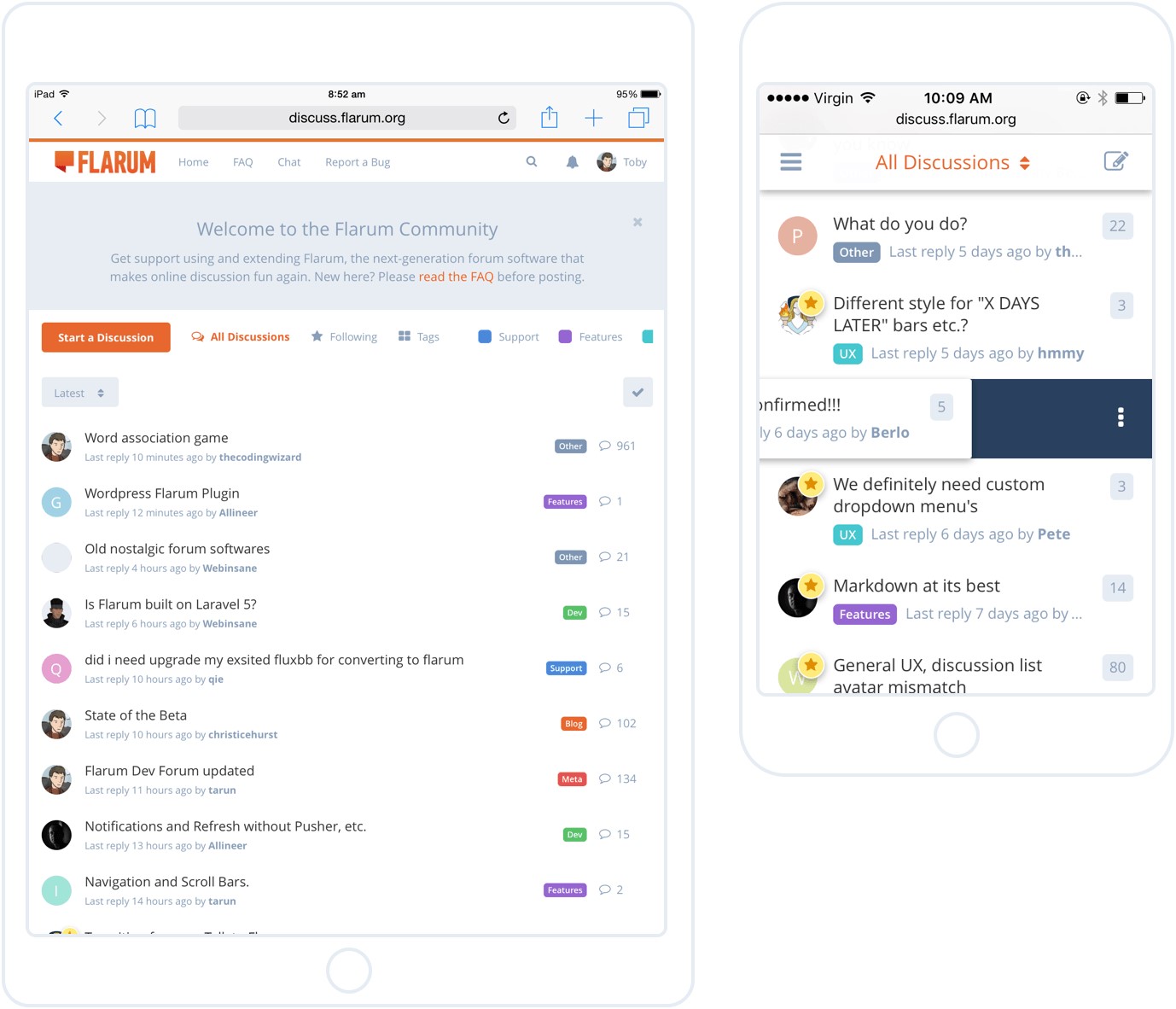 Скриншот 5 программы Flarum