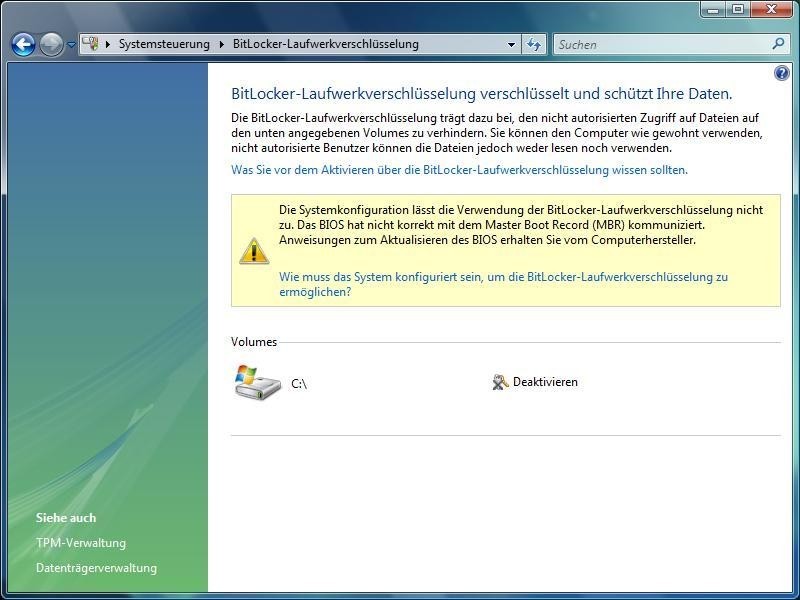 Скриншот 6 программы Windows BitLocker
