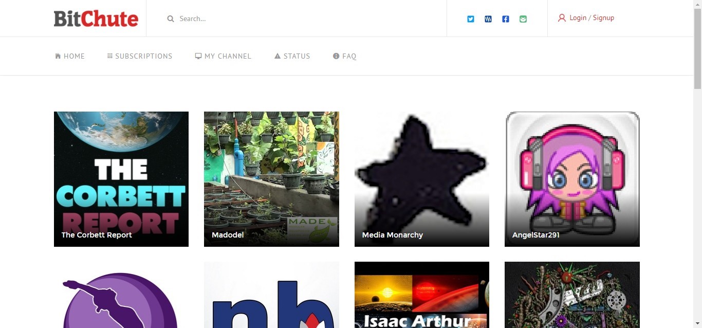 Скриншот 3 программы BitChute