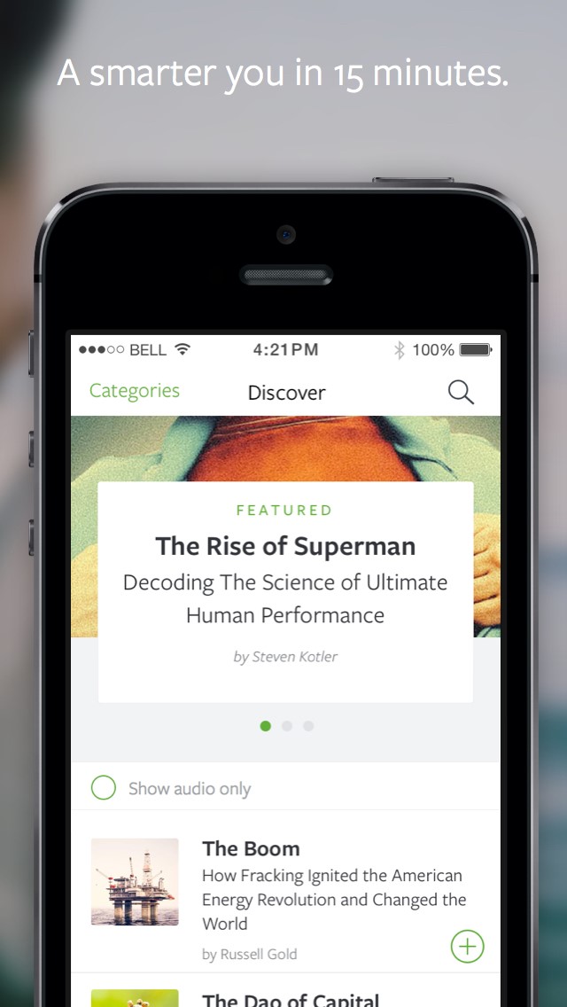Скриншот 6 программы Blinkist