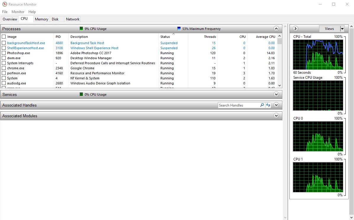 Скриншот 5 программы Resource Monitor