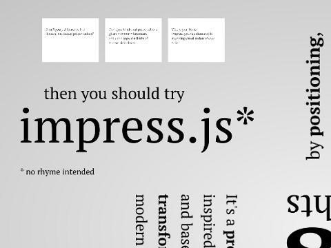 Скриншот 2 программы impress.js