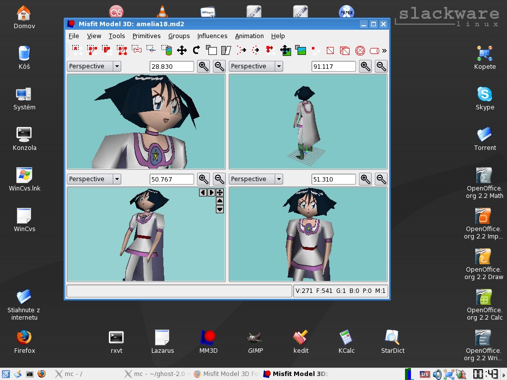 Скриншот 1 программы Misfit Model 3D