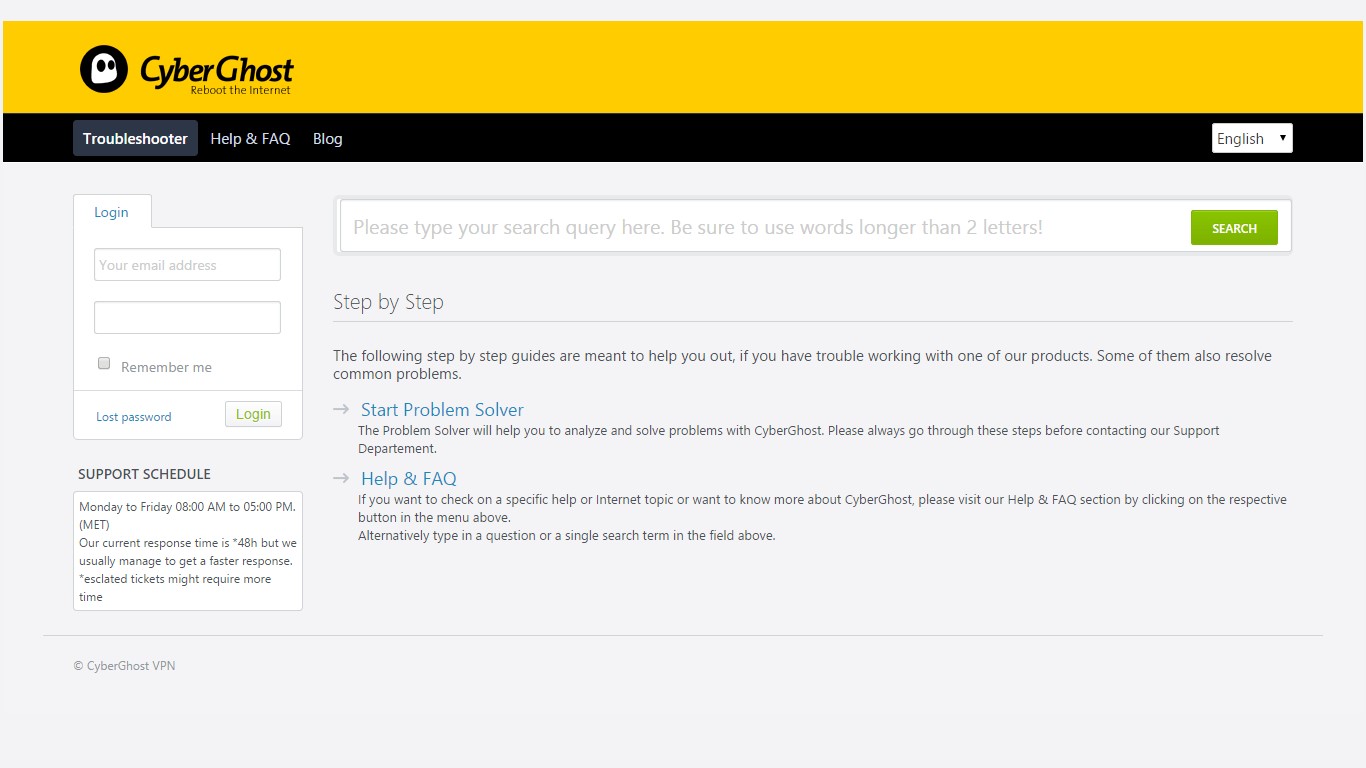 Скриншот 5 программы CyberGhost VPN