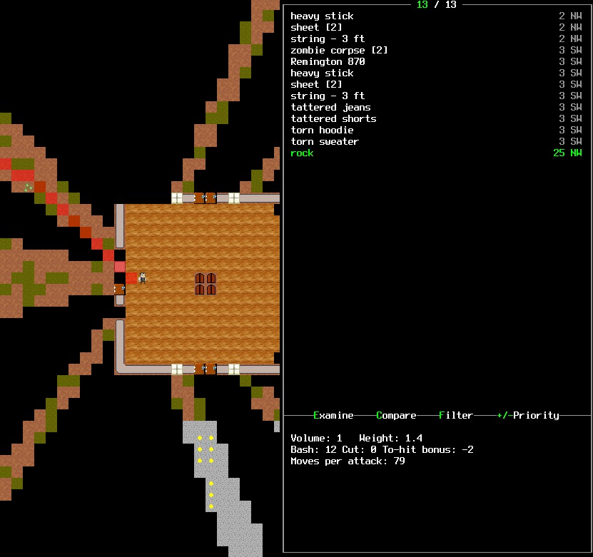 Скриншот 2 программы Cataclysm: Dark Days Ahead