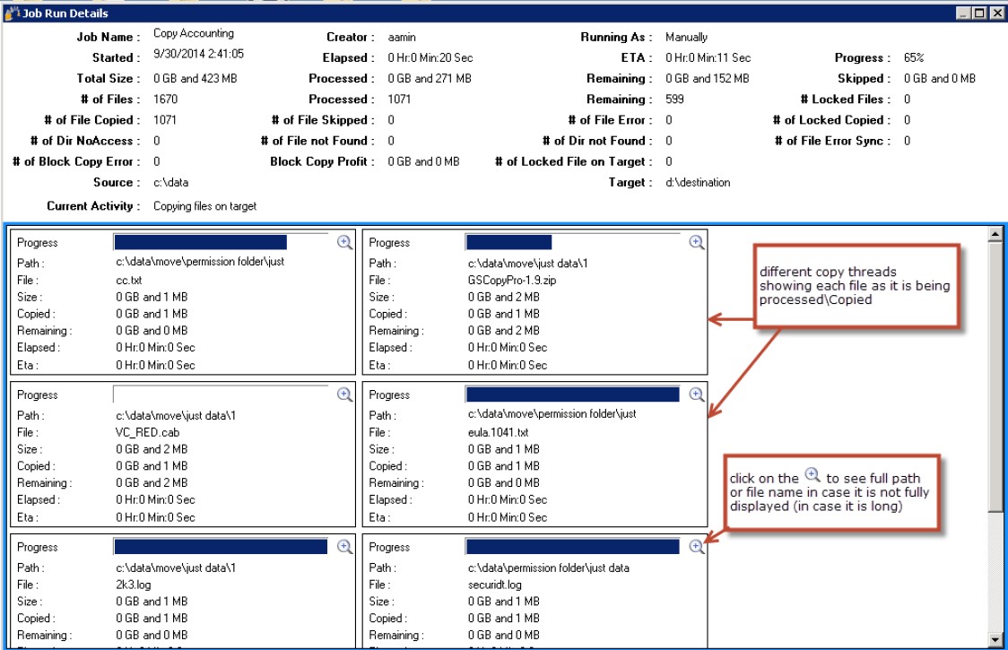 Скриншот 5 программы GS RichCopy 360
