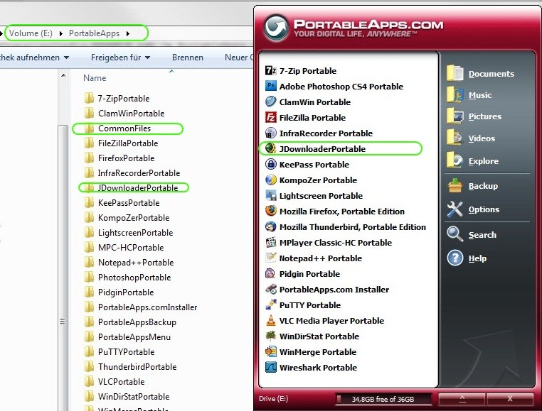 Скриншот 4 программы JDownloader