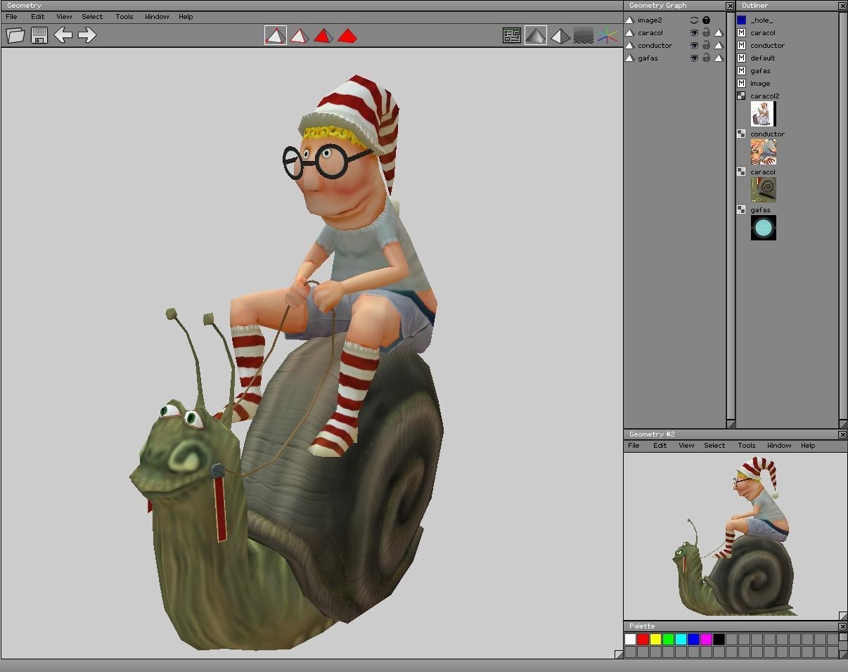 Скриншот 3 программы Wings 3D