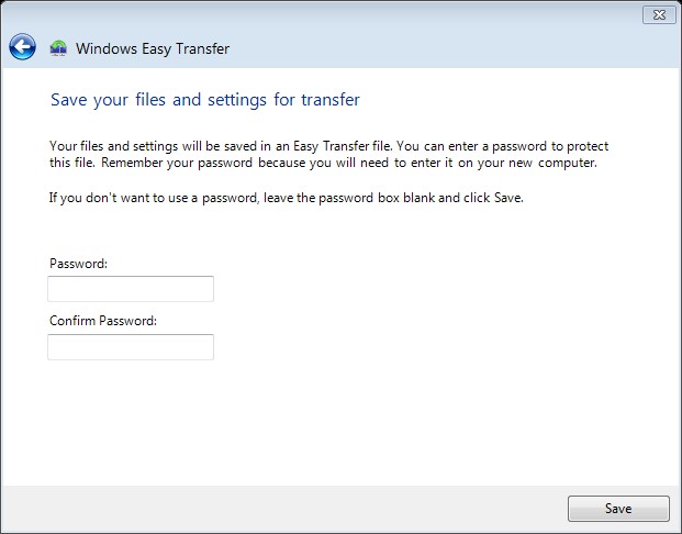 Скриншот 6 программы Windows Easy Transfer