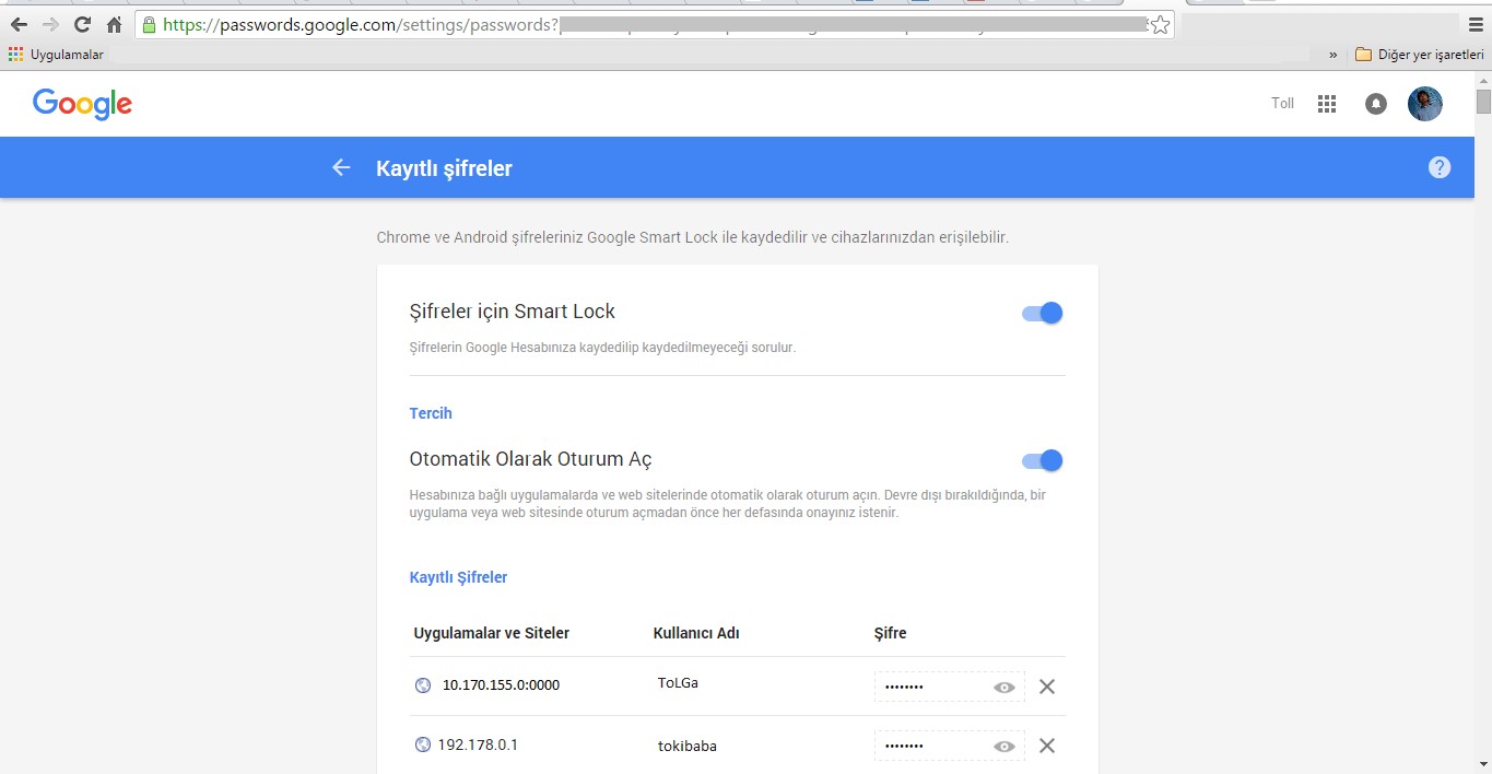 Скриншот 2 программы Google Smart Lock