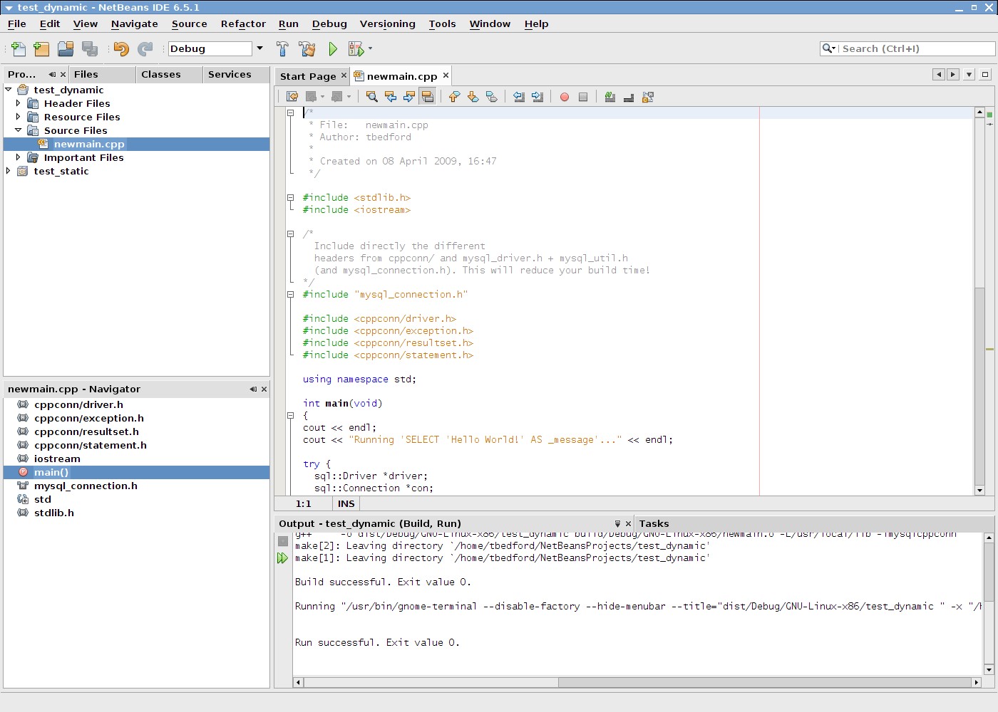 Скриншот 5 программы NetBeans