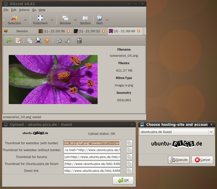 Скриншот 5 программы Shutter