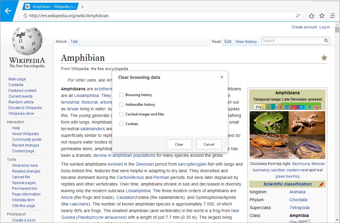 Скриншот 6 программы Maxthon Nitro