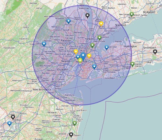 Скриншот 2 программы Mapline