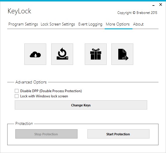 Скриншот 5 программы KeyLock