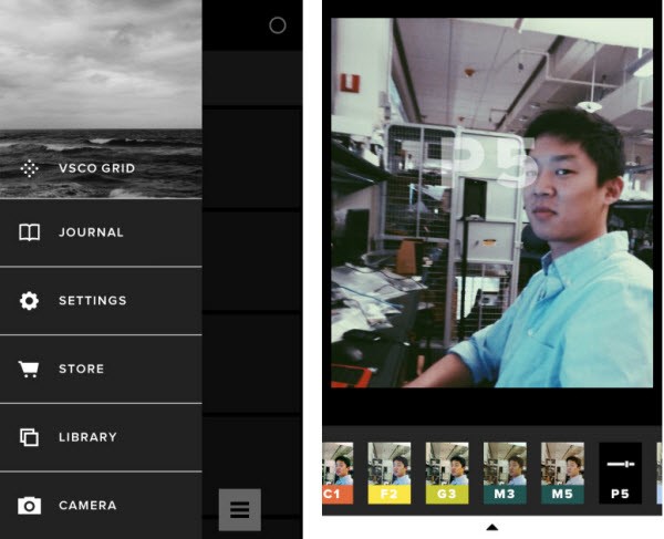 Скриншот 5 программы VSCO Cam