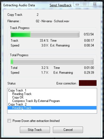 Скриншот 5 программы Exact Audio Copy