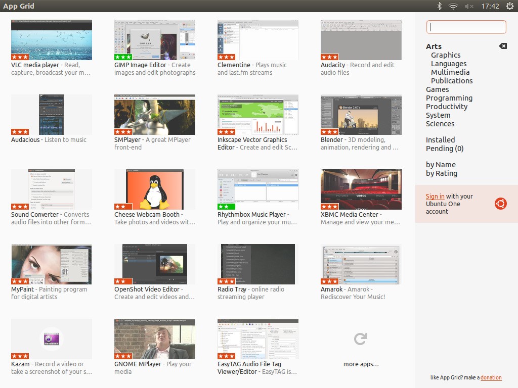 Скриншот 4 программы App Grid