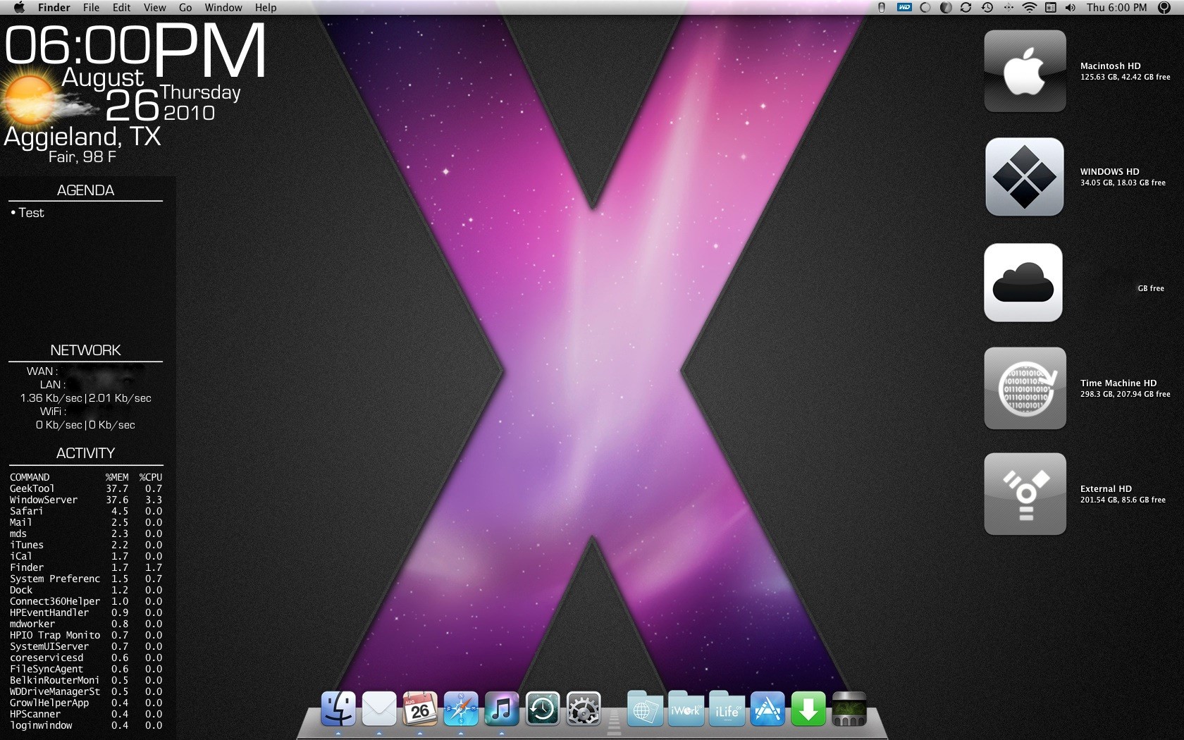 Скриншот 4 программы GeekTool