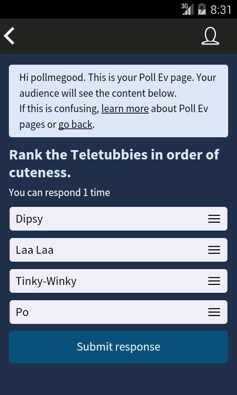 Скриншот 5 программы Poll Everywhere