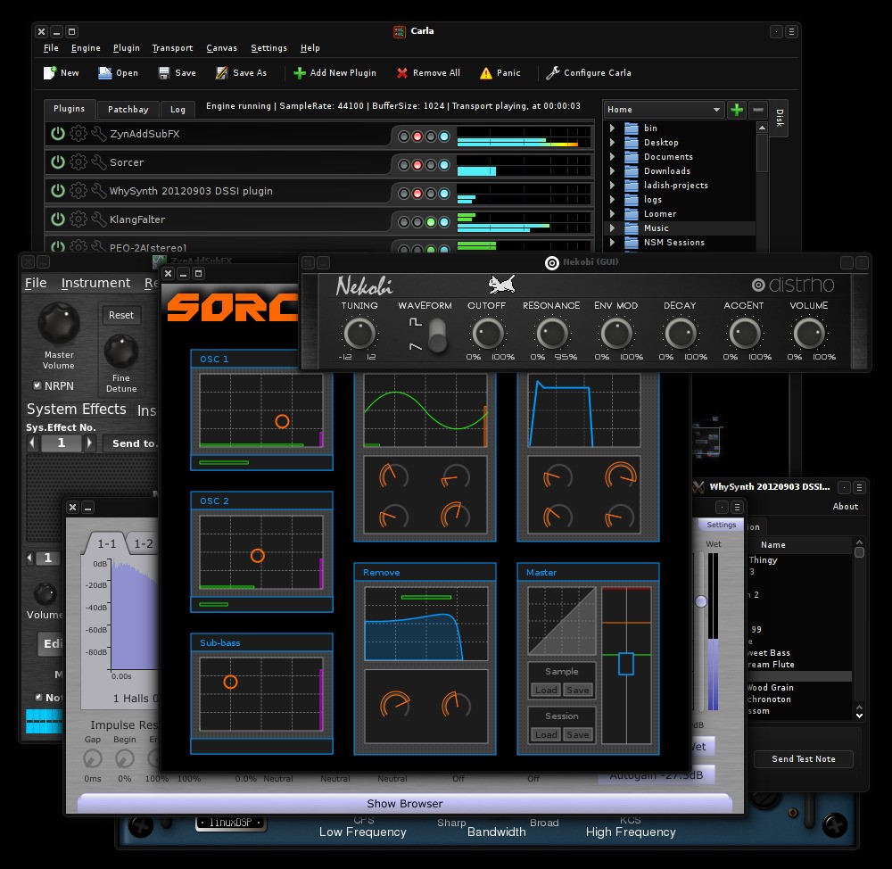 Скриншот 2 программы Carla