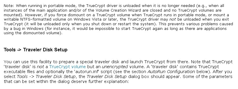 Скриншот 4 программы TrueCrypt