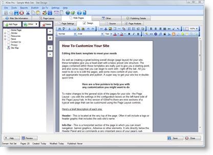 Скриншот 3 программы XSitePro