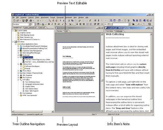 Скриншот 4 программы myBase