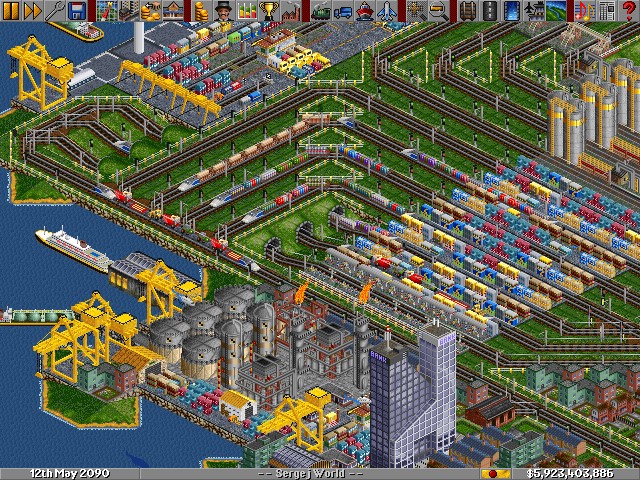 Скриншот 5 программы OpenTTD