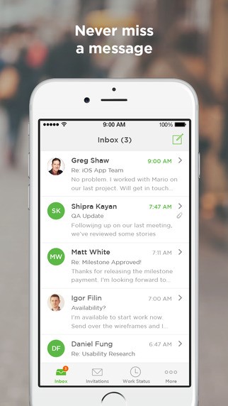 Скриншот 5 программы Upwork