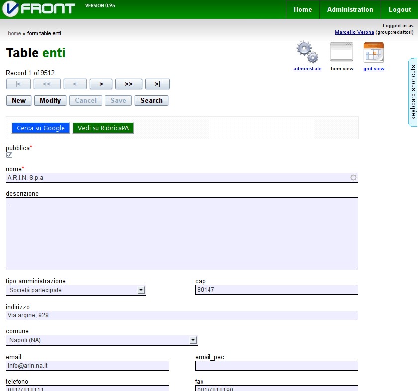 Скриншот 5 программы VFront