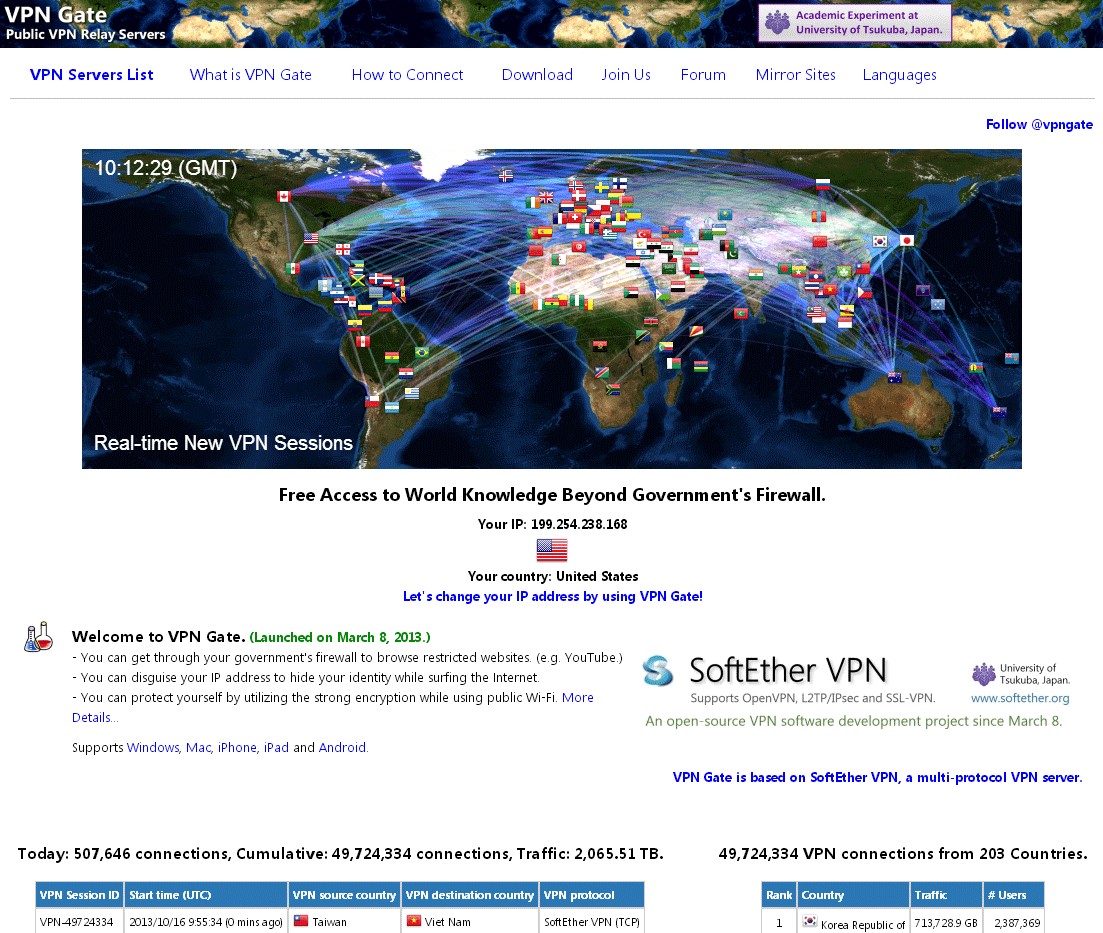 Public relay servers. Список серверов впн Gate. VPN программа Gate Academic Experimental. VPN Gate Japan. VPN Gate.com.