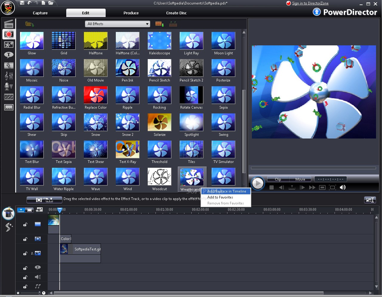 Скриншот 3 программы Cyberlink PowerDirector