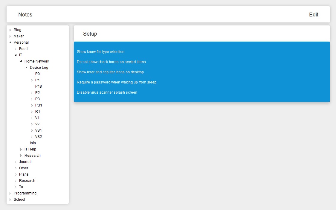 Скриншот 6 программы OpenNote