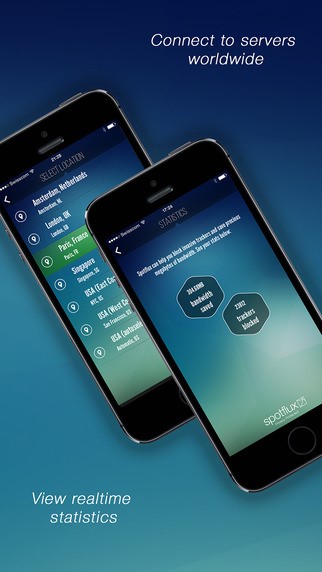 Скриншот 4 программы Spotflux