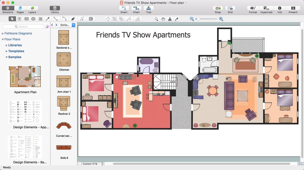 Скриншот 4 программы ConceptDraw PRO