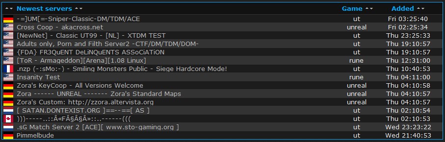 Скриншот 3 программы 333networks MasterServer
