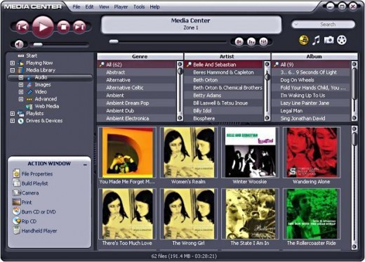 Скриншот 4 программы JRiver Media Center