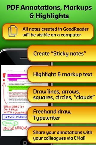 Скриншот 5 программы GoodReader