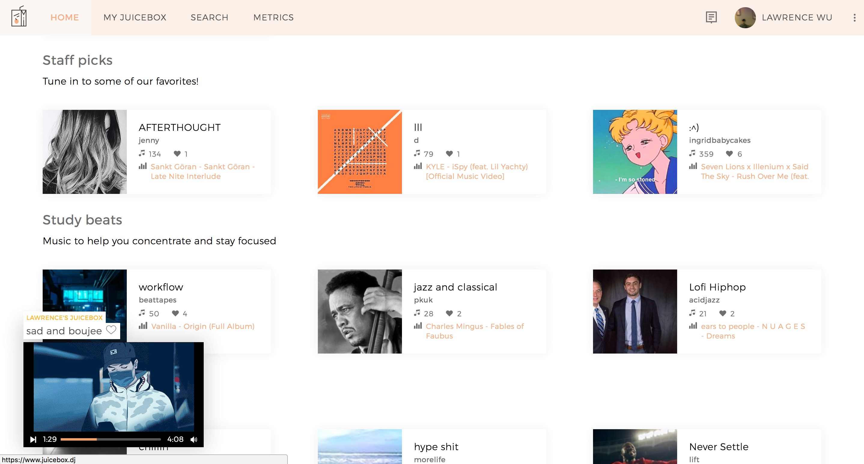 Скриншот 2 программы Juicebox.dj