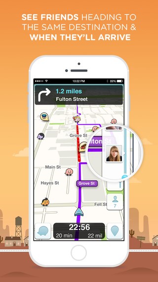 Скриншот 5 программы Waze