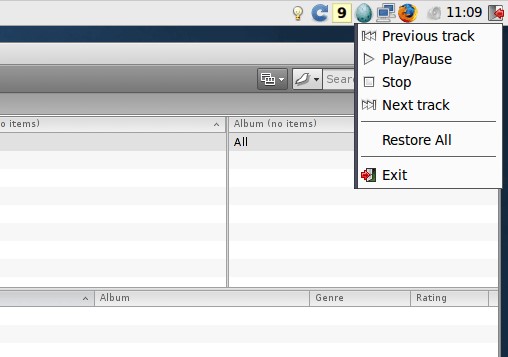 Скриншот 3 программы FireTray