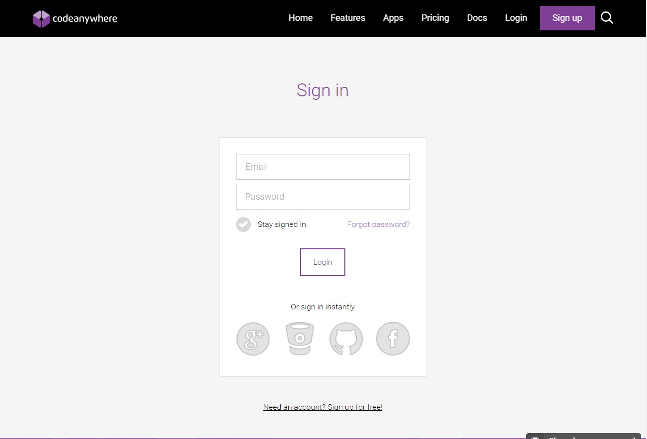 Скриншот 3 программы Codeanywhere