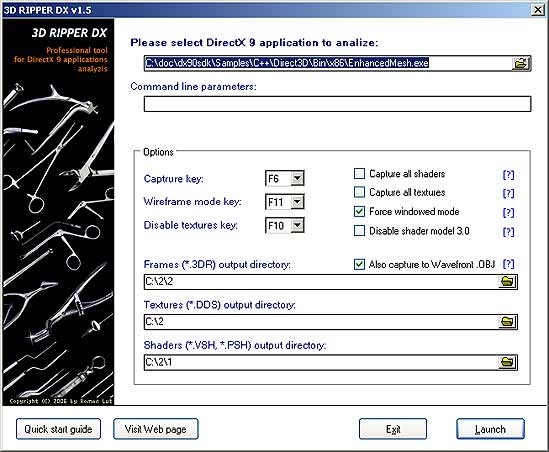 Скриншот 1 программы 3D Ripper DX