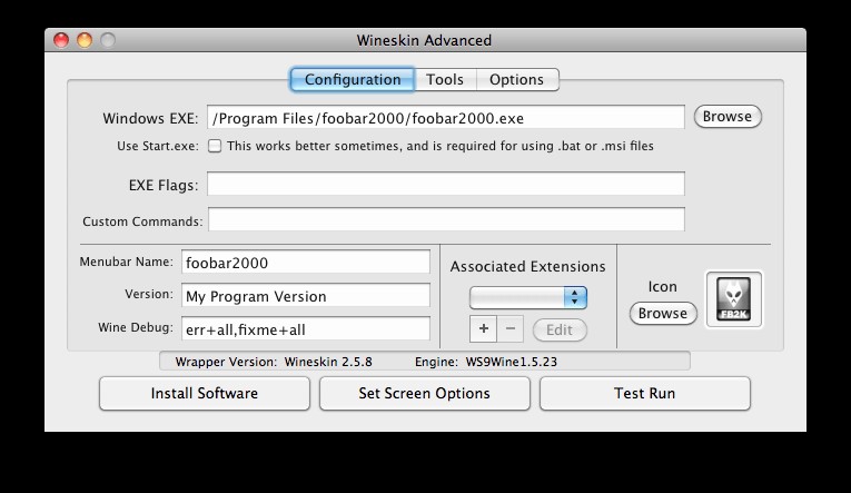 Скриншот 5 программы Wineskin Winery